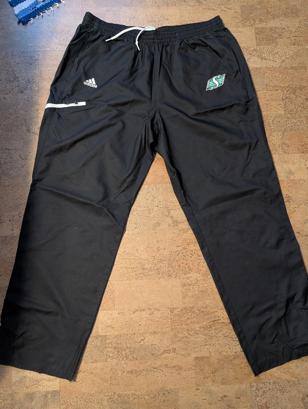 Saskatchewan Roughriders Adidas CFL Men's XL Jogging Athletic Track Pants